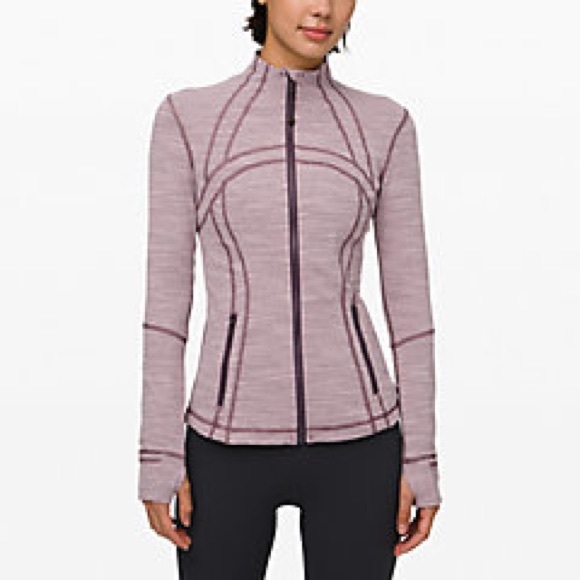 Lululemon Define Jacket - Purple Stripes - Picture 1 of 4